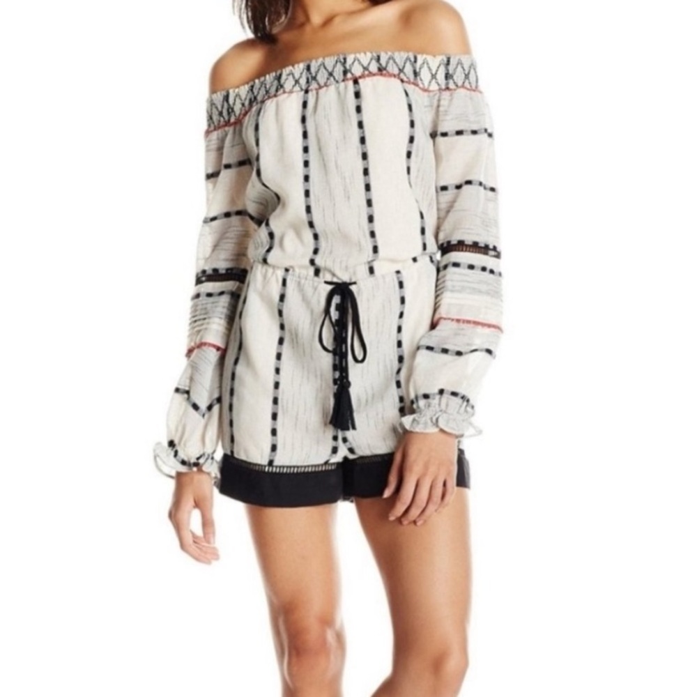Anthropologie  womens HEI HEI romper size small boho festival artsy coachella